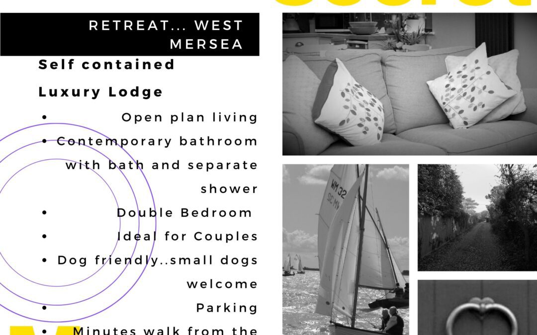 Secret Mersea Retreat…minutes from the anchorage!