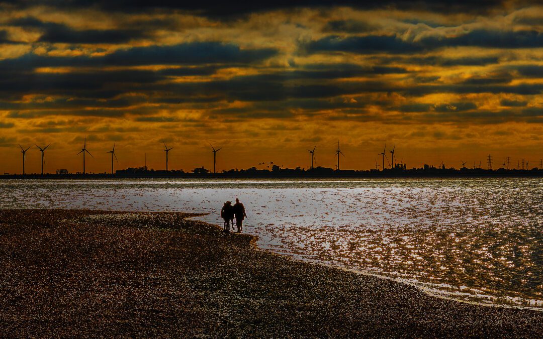 Sunset at Mersea Island